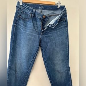 Ann Taylor Loft Jeans 29/8 Modern Cuffed Crop